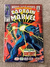 MARVEL SUPER HEROES Featuring Captain Marvel #13 GDVG 1968 1st Carol Danvers picture
