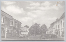 Postcard Replica Main Street Looking East Hilton NY picture
