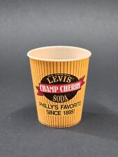 Vintage Old Original Levis Champ Cherry Spoda Paper Cup 5oz picture