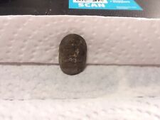 Early Medieval Pewter Button - Crown /Cross picture