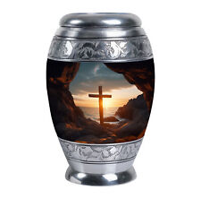 Cremation For Ashes Christ Ocean (10 Inch) Large Urn picture