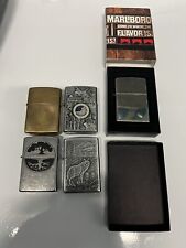 Zippo Lot Of 5 Lighters  picture