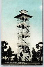 Peoria Heights Illinois~Grand View Drive @ Kingman Tower~1908 CU Williams PC picture