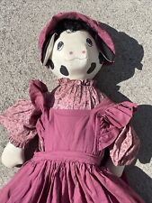 Vintage Bessie From Borden Clara Belle the Cow Vacuum Cover Broom Doll ❤️blt10m4 picture