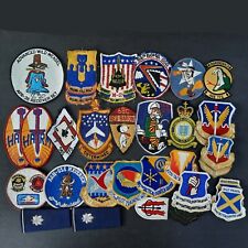 USAF 33 Patch Lot Named Group Fighter Pilot F105 Thunderchief B58 F4 Wild Weasel picture
