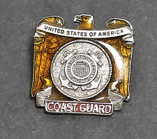 Vtg American Legion  US Coast Guard  Lapel Pin  Broach  Hat pin  Tie pin picture