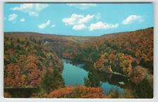 Postcard Clarion River and Rt. 966 Clarion, PA picture