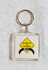 VINTAGE CLICK IT OR TICKET KEYCHAIN KEY CHAIN picture