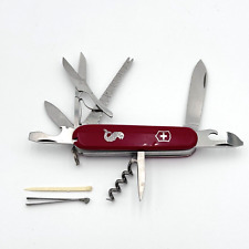 Victorinox Fisherman Swiss Army Knife - Red 91mm - Ruler, Cork Screw, Scissors picture