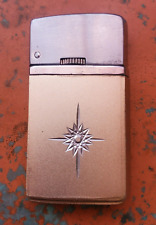 Marxman Flair Cigarette Lighter Atomic Symbol Untested Japan Vintage Decor MCM picture