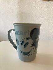 Vintage 90s Walt Disney World Mickey Mouse Blue Mug Cup EXCELLENT picture
