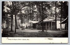 1909 Camp at Meyers Lake Canton Ohio OH Antique Posted Postcard picture