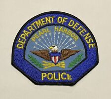 Department of Defense Pearl Harbor Police Hawaii Vintage Law Enforcement Patch picture