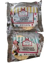 Disney Parks Exclusive Crisped Rice 2 Pack Chocolate and Regular 2.5oz Each. picture