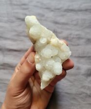 Aesthetic Crystal Sparkling Quartz Chalcedony Gem Rock Stone From India picture