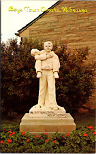 Postcard Boys Town Statute He Aint Heavy Father Hes my Brother [yy] picture