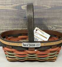 Longaberger 2010 Bee Basket In Bittersweet Weave With Liner picture