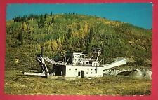 Postcard Yukon Canada Gold Dredge Creek Near Dawson City c1960s picture