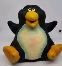 Creatures of Delight Chatter Rubber Plush Penguin  picture