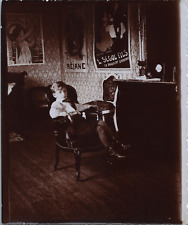 France, Boy in a Living Room, Vintage Print, ca.1890 Vintage Print D&# picture