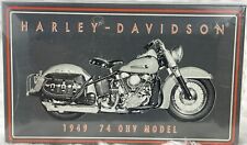 Harley Davidson Match Box 1949 74OHV Model Factory Sealed VTG It's a Way of Life picture