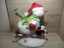 2012 Hallmark jingle pals snowman  swishing duo tested works picture
