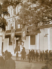 WW2 GERMANY - MUNICH'S BRAUNES HAUS JUST BEFORE MUNICH PACT SIGNED 9 28 38 PHOTO picture