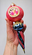 Rare 92' Christopher Radko Royal Scepter Blown Glass Christmas Ornament Signed picture