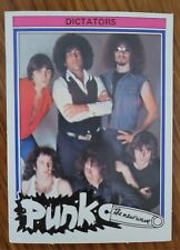 Rare Monty Gum The Dictators American Punk The New Wave Rock Band 1977 picture