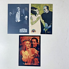 Universal Monsters Hammer Horror Promo Card Lot - Dracula, Frankenstein, Bride picture