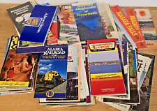 (100) 1960-1990’s Vtg US & Canada Travel Brochures Info Pamphlets Roadside Stops picture