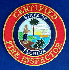 FLORIDA CERTIFIED FIRE INSPECTOR PATCH Item#2002 picture