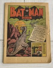 Batman #10 (DC Comics 1942) Bob Kane New Catwoman Costume Coverless Complete picture