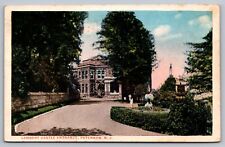 Lambert Castle Entrance Paterson New Jersey / Antique Postcard c. 1915 picture