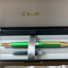 Pilot Capless Decimo 18K Fountain Pen Peridot Green F Nib 2021 Unused picture