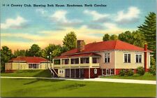 HENDERSON, North Carolina  NC   COUNTRY CLUB Bath House Postcard picture