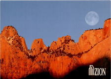Zion National Park, Towers of the Virgin, Russ Bishop, Japan, national Postcard picture
