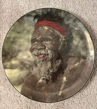 Vintage 1950s Royal Doulton Australian Aborigine D 6422 Collectible Wall Plate picture