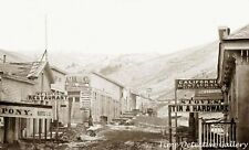 View of Virginia City, Montana - circa 1850s-1860s - Historic Photo Print picture