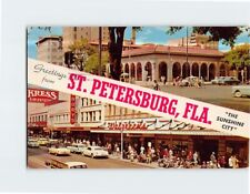 Postcard The Sunshine City Greetings from St. Petersburg Florida USA picture