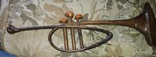 vintage metal sexton trumpet wall hanging decor picture