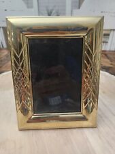 small brass picture frame vintage picture