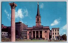 Postcard Old Cathedral,Walnut Street St. Louis Missouri      E 18 picture