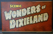 VTG. 1940 Scenic Wonders of DIXIELAND- Book of Curt Teich Beautiful Scenic views picture