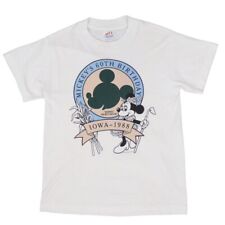 Minnie Mouse Mickey Mouse Vintage 80’s 60th Anniversary Vintage T-Shirt  picture