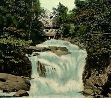 Vintage Postcard Jones Falls Waterfall Scenic Rideau Lakes River Ontario Canada picture