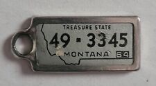 Vintage Park County 1964 DAV License Plate Keychain picture