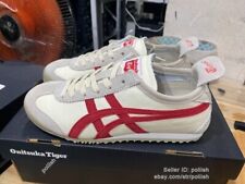 Unisex Onitsuka Tiger MEXICO 66 Sneakers, Cream/Fiery Red, 1183B391-101, NEW picture