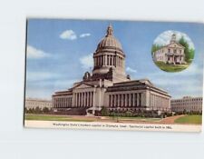 Postcard Territorial State Capitol Building Olympia Washington USA North America picture