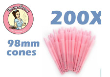 Authentic 200x BLAZY SUSAN Organic Pink Cone 200 ct 98 mm pre rolled  picture